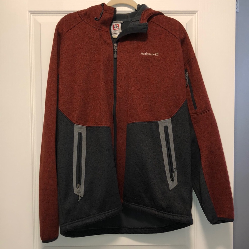 Avalanche zip up hoodie